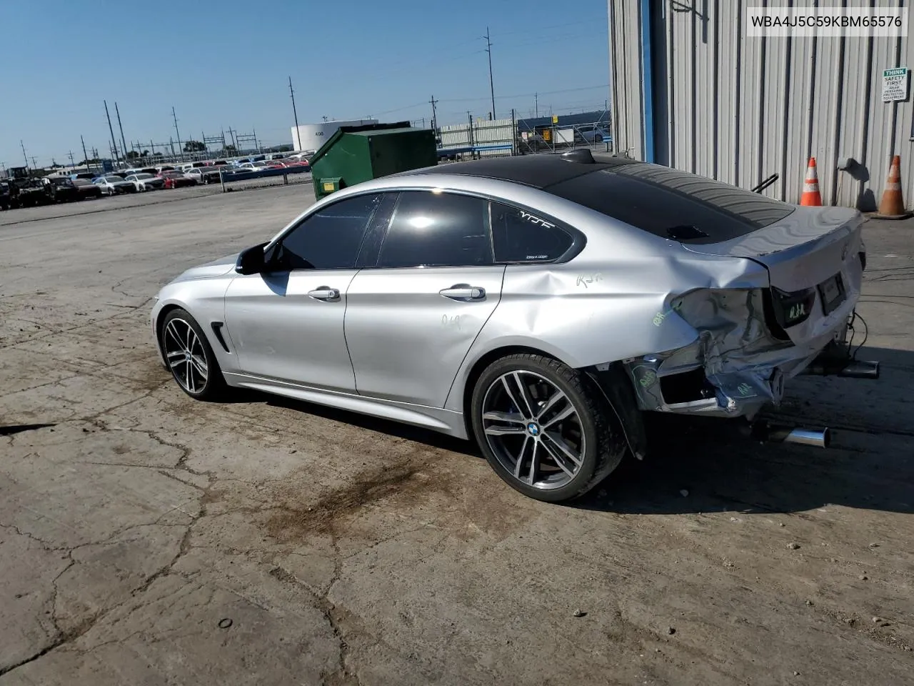 2019 BMW 440I Gran Coupe VIN: WBA4J5C59KBM65576 Lot: 72639794