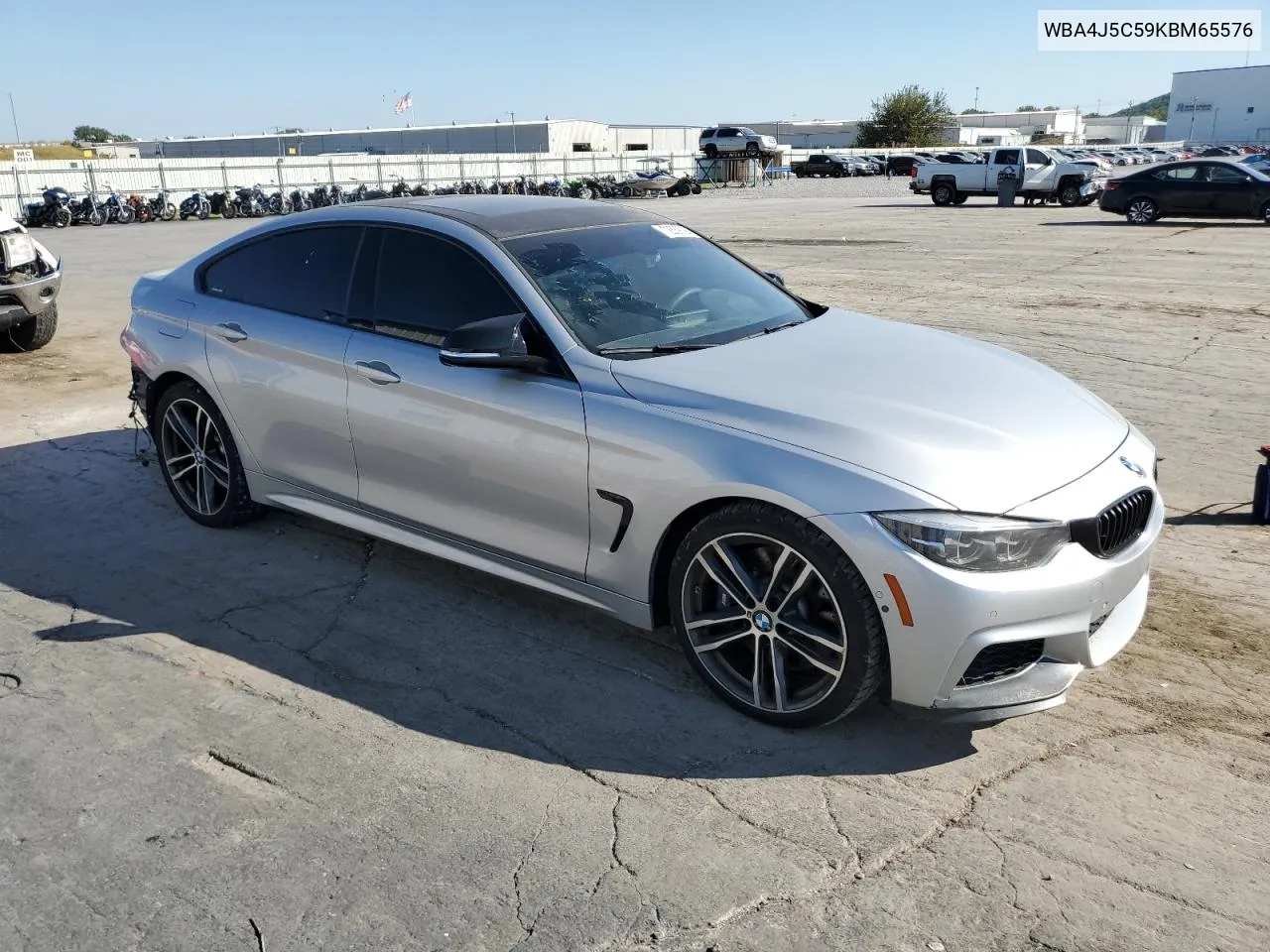 2019 BMW 440I Gran Coupe VIN: WBA4J5C59KBM65576 Lot: 72639794