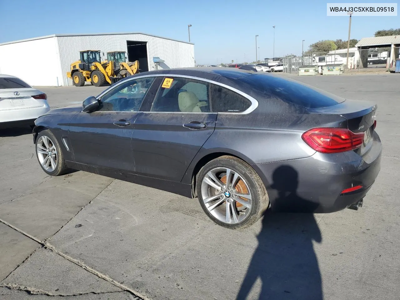 2019 BMW 430Xi Gran Coupe VIN: WBA4J3C5XKBL09518 Lot: 72862854