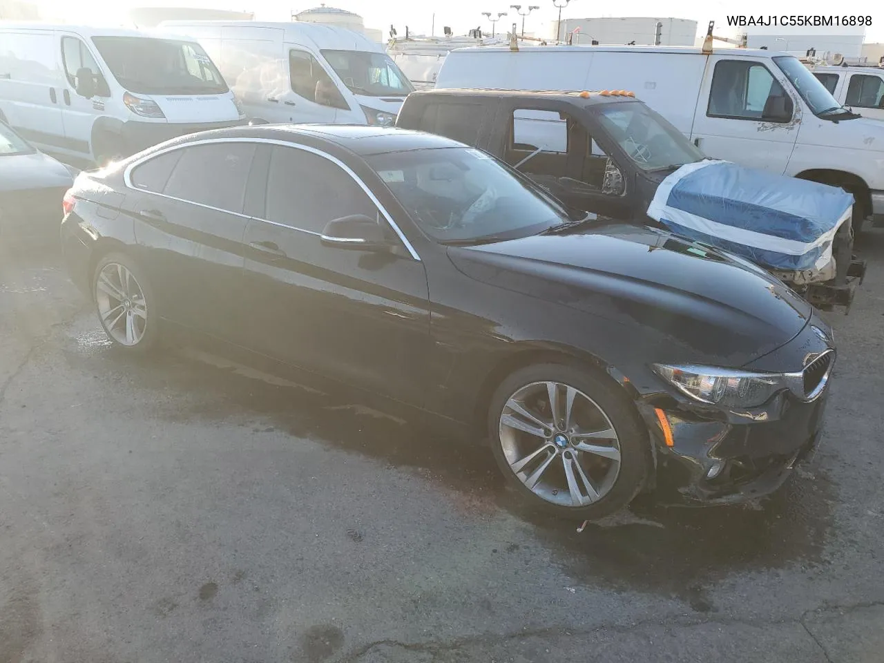 2019 BMW 430I Gran Coupe VIN: WBA4J1C55KBM16898 Lot: 73796394