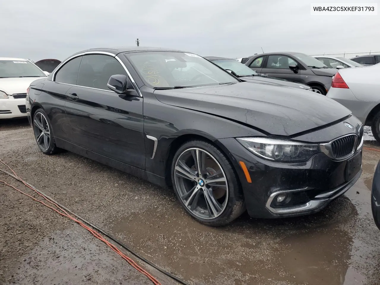 2019 BMW 430Xi VIN: WBA4Z3C5XKEF31793 Lot: 75007334