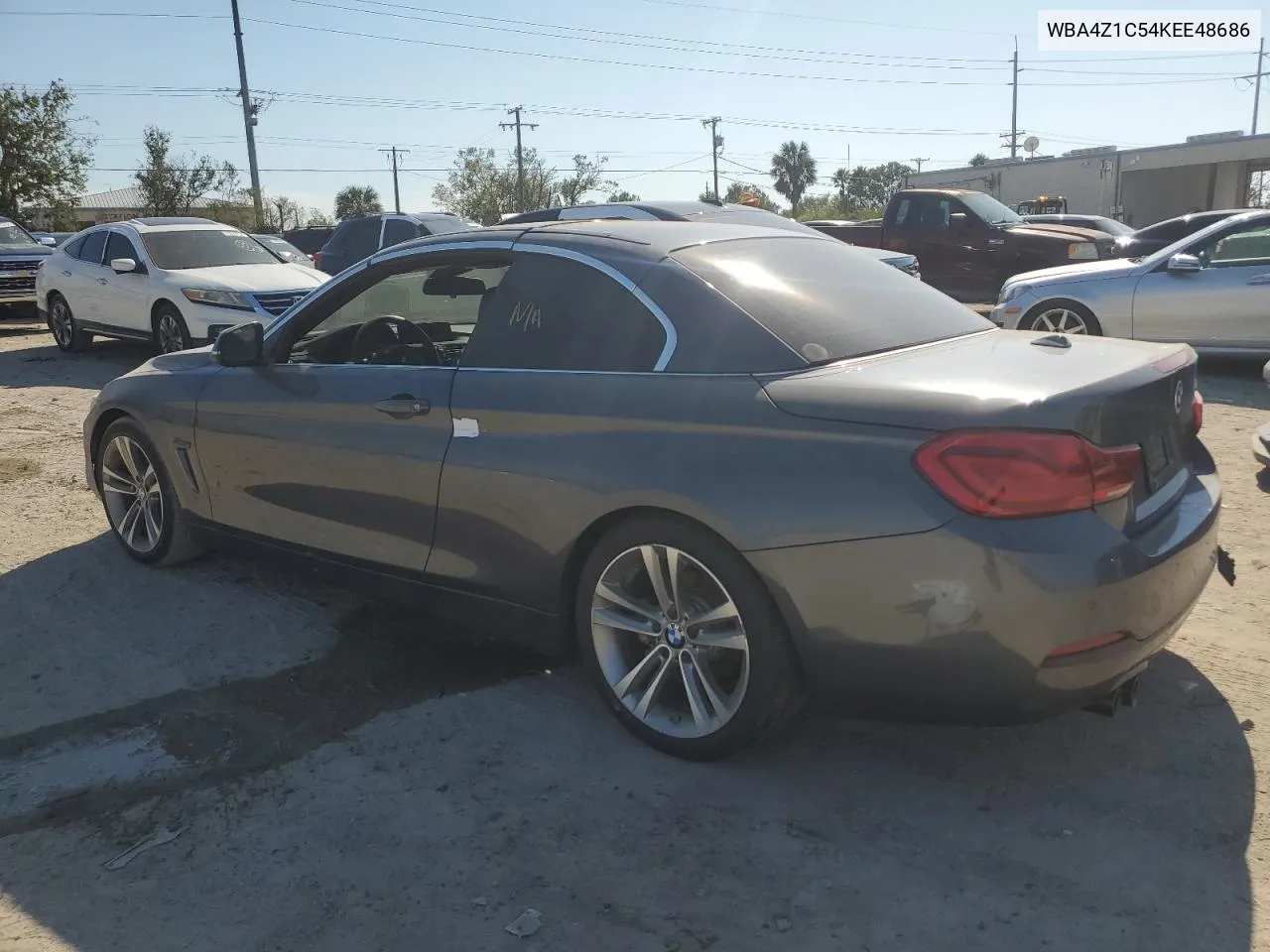 2019 BMW 430I VIN: WBA4Z1C54KEE48686 Lot: 75761944