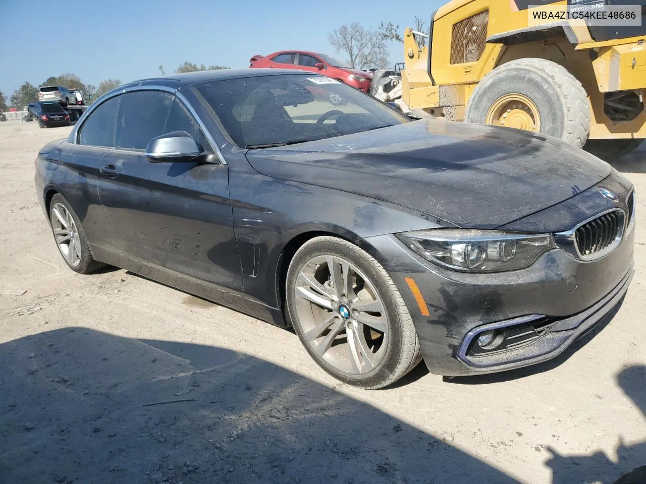 2019 BMW 430I VIN: WBA4Z1C54KEE48686 Lot: 75761944