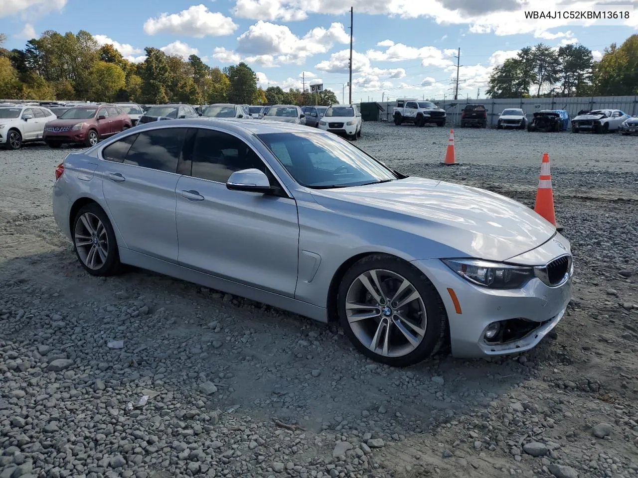 2019 BMW 430I Gran Coupe VIN: WBA4J1C52KBM13618 Lot: 76453014