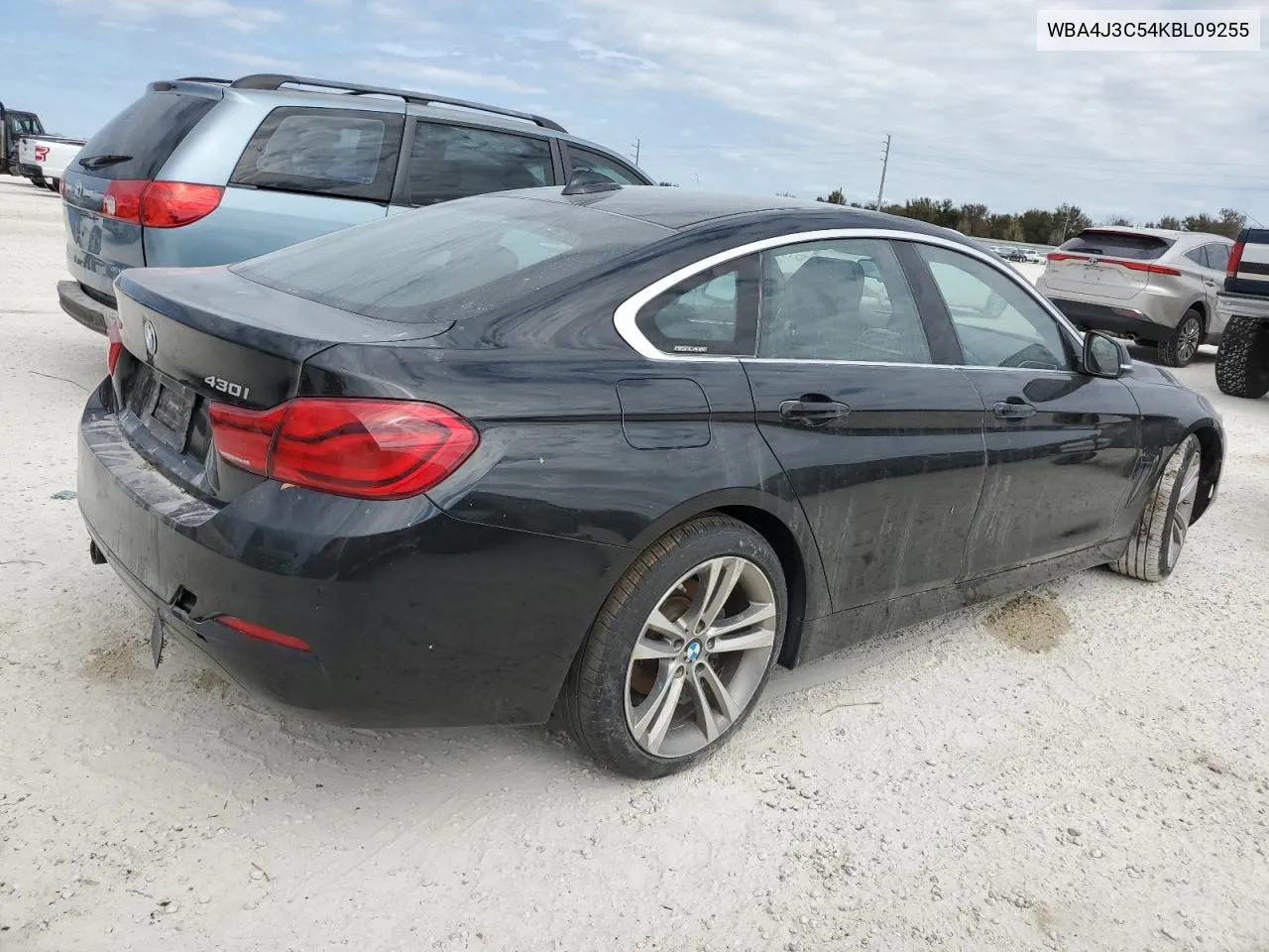 2019 BMW 430Xi Gran Coupe VIN: WBA4J3C54KBL09255 Lot: 76507684