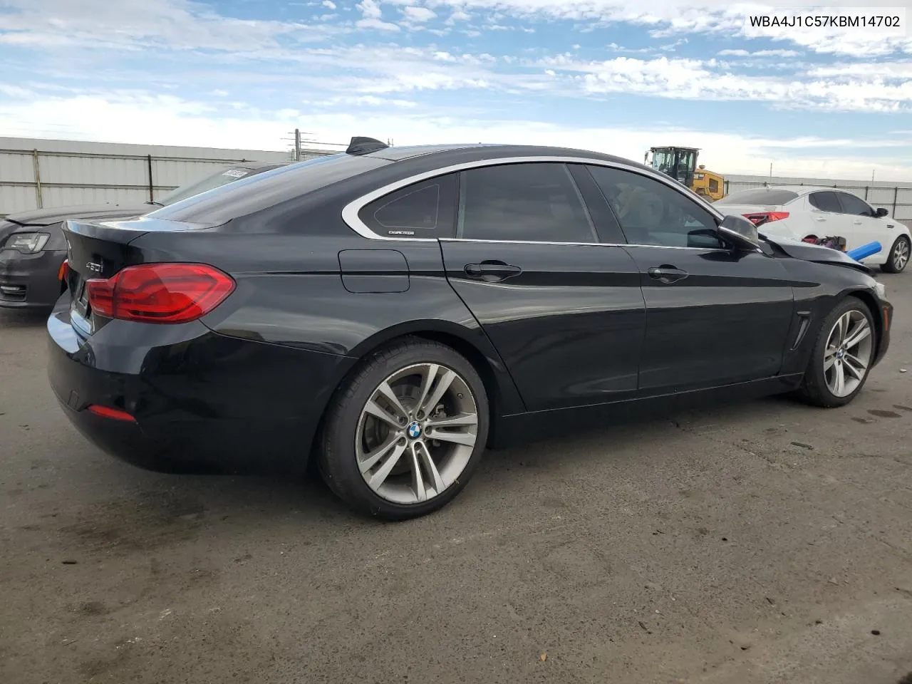 2019 BMW 430I Gran Coupe VIN: WBA4J1C57KBM14702 Lot: 76614614