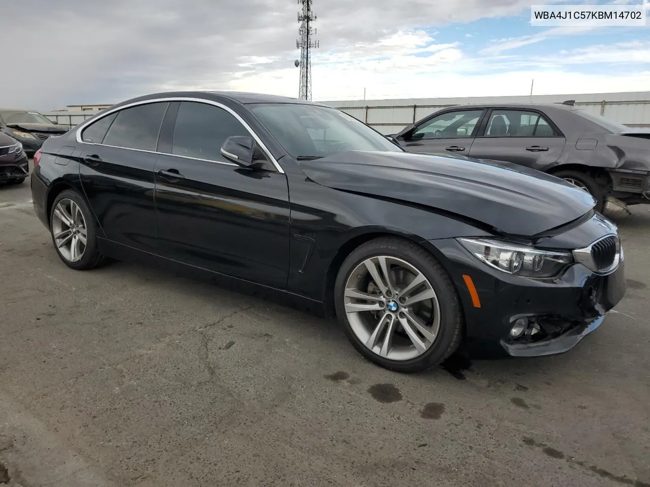 2019 BMW 430I Gran Coupe VIN: WBA4J1C57KBM14702 Lot: 76614614