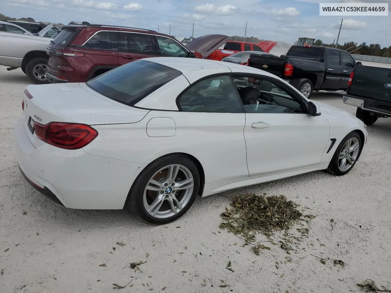 2019 BMW 430I VIN: WBA4Z1C53KEE44659 Lot: 76950564