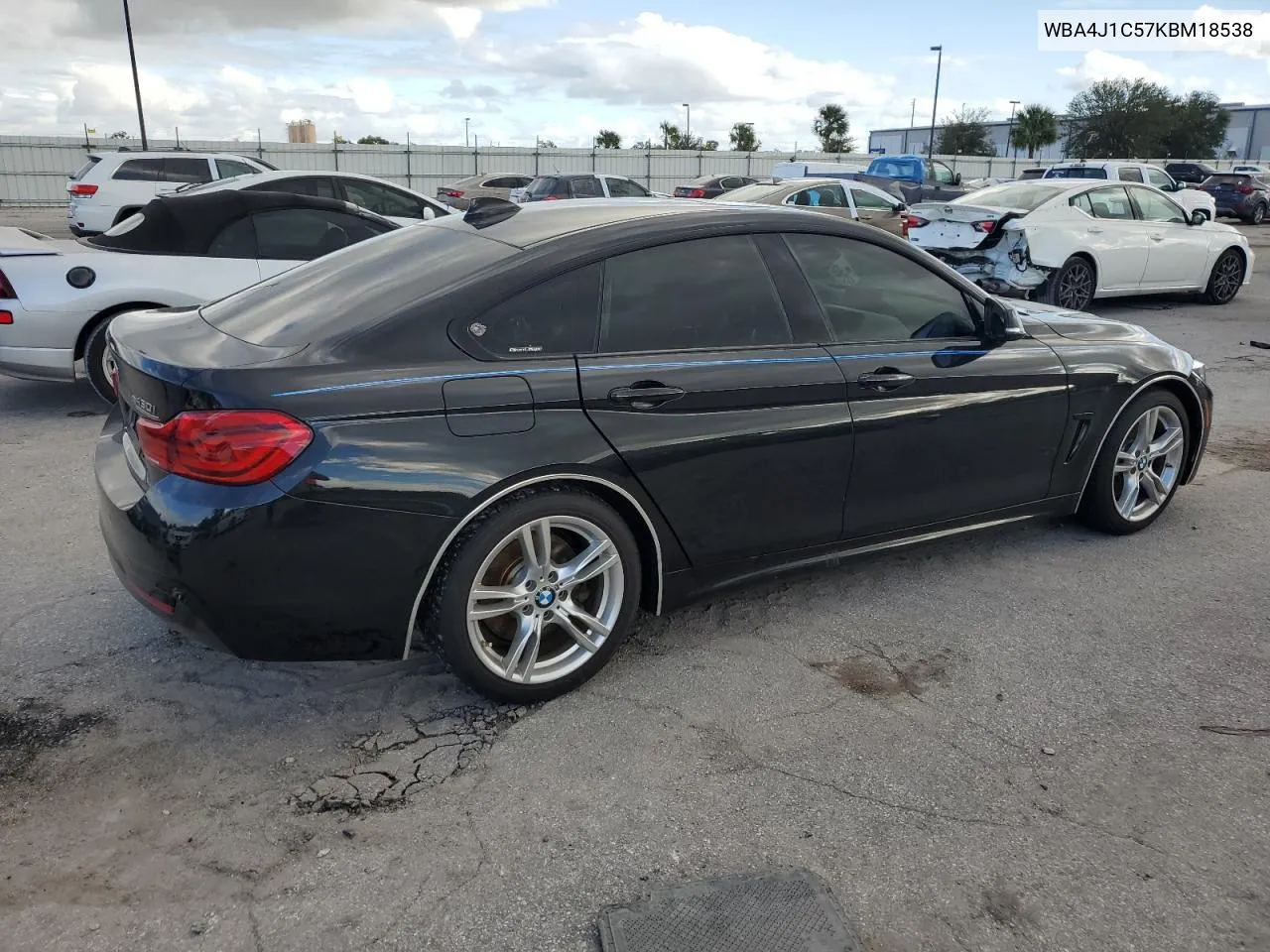 WBA4J1C57KBM18538 2019 BMW 430I Gran Coupe