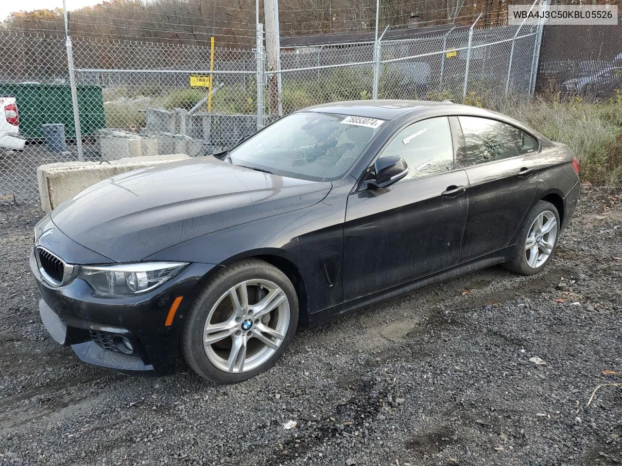 2019 BMW 430Xi Gran Coupe VIN: WBA4J3C50KBL05526 Lot: 78853074