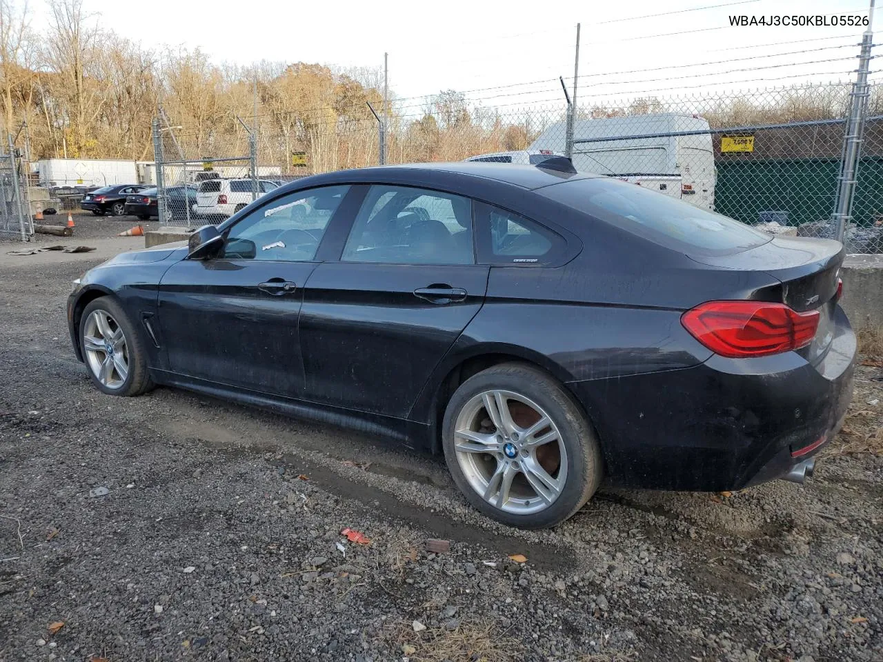 2019 BMW 430Xi Gran Coupe VIN: WBA4J3C50KBL05526 Lot: 78853074