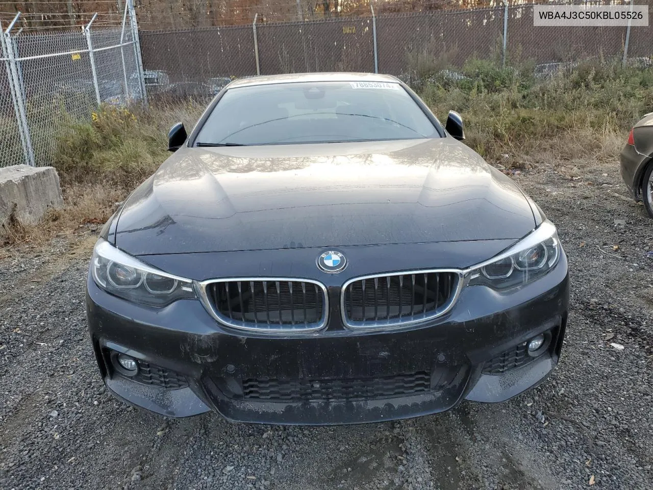 2019 BMW 430Xi Gran Coupe VIN: WBA4J3C50KBL05526 Lot: 78853074