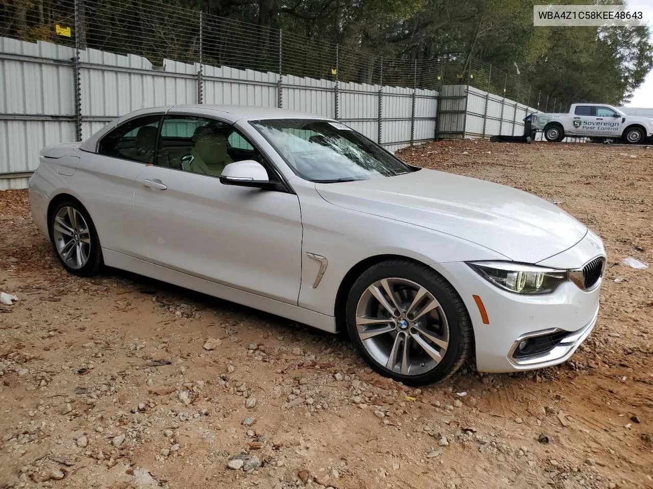 2019 BMW 430I VIN: WBA4Z1C58KEE48643 Lot: 79648284