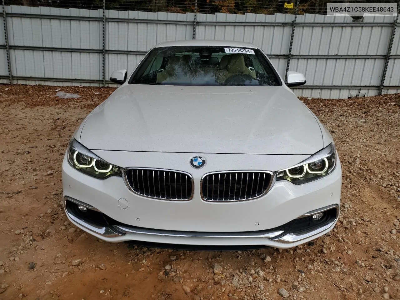 2019 BMW 430I VIN: WBA4Z1C58KEE48643 Lot: 79648284