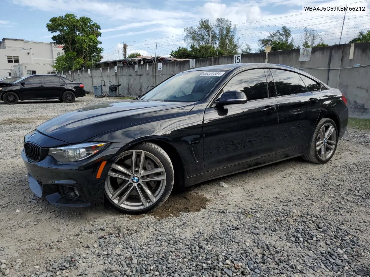 2019 BMW 440I Gran Coupe VIN: WBA4J5C59KBM66212 Lot: 80361084