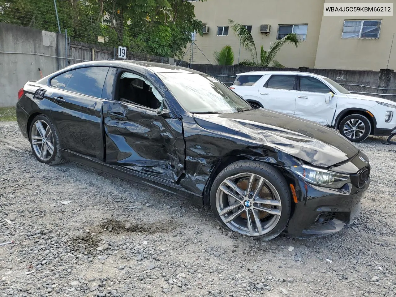 2019 BMW 440I Gran Coupe VIN: WBA4J5C59KBM66212 Lot: 80361084