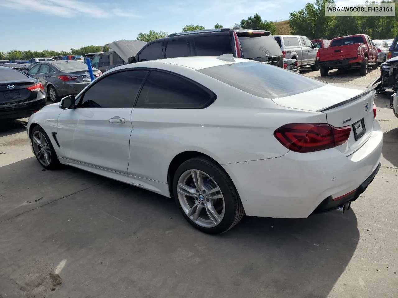 2020 BMW 430Xi VIN: WBA4W5C08LFH33164 Lot: 70840344