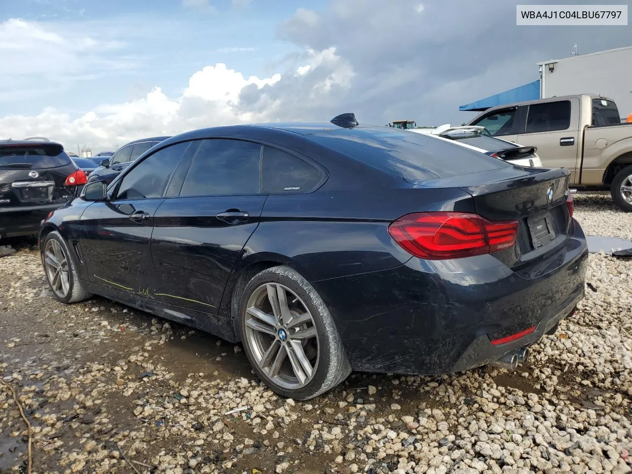 2020 BMW 430I Gran Coupe VIN: WBA4J1C04LBU67797 Lot: 71616234