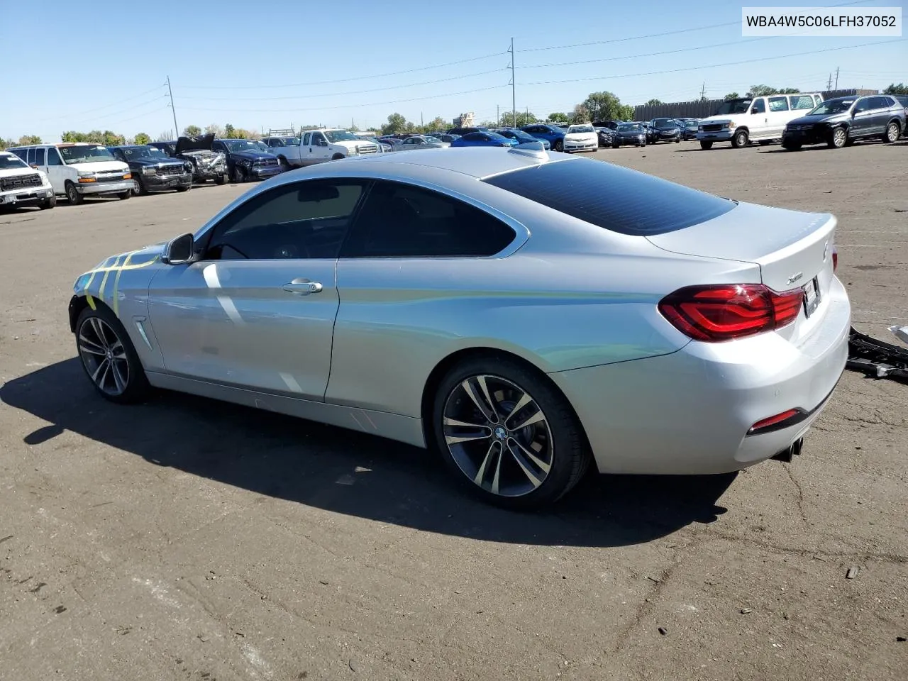 2020 BMW 430Xi VIN: WBA4W5C06LFH37052 Lot: 72790674