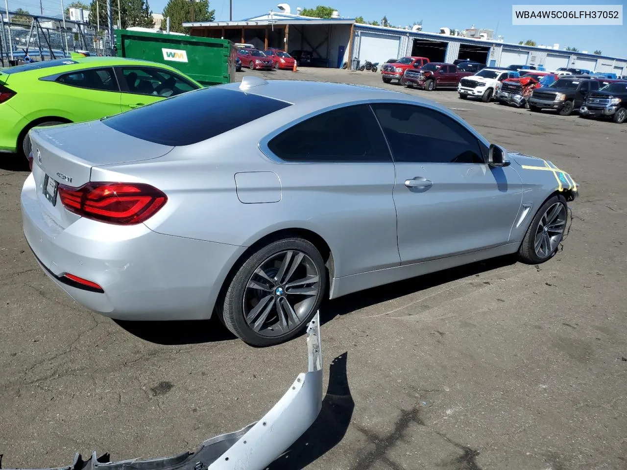 2020 BMW 430Xi VIN: WBA4W5C06LFH37052 Lot: 72790674