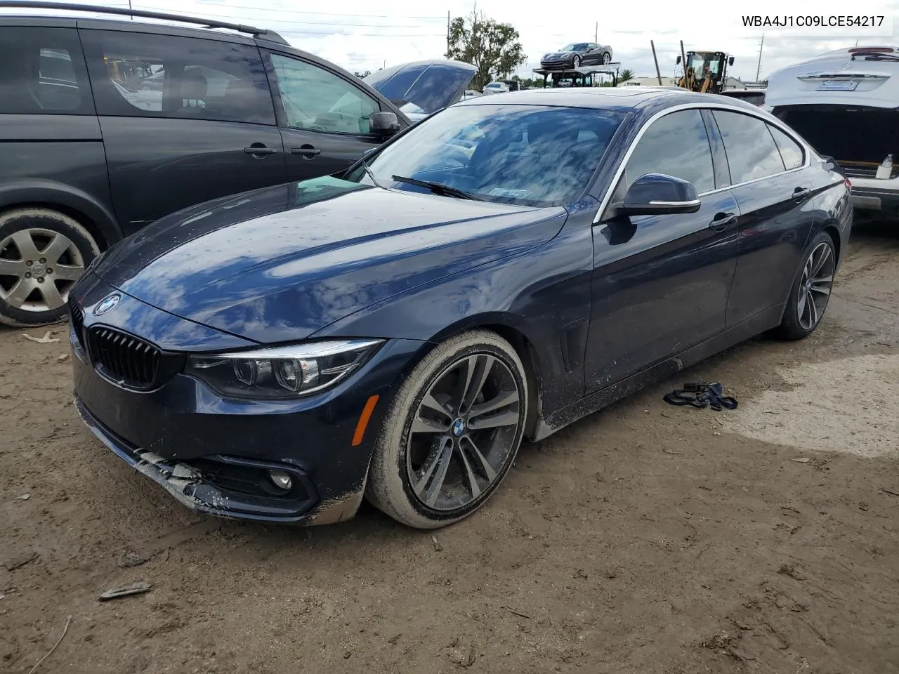 2020 BMW 430I Gran Coupe VIN: WBA4J1C09LCE54217 Lot: 74073904