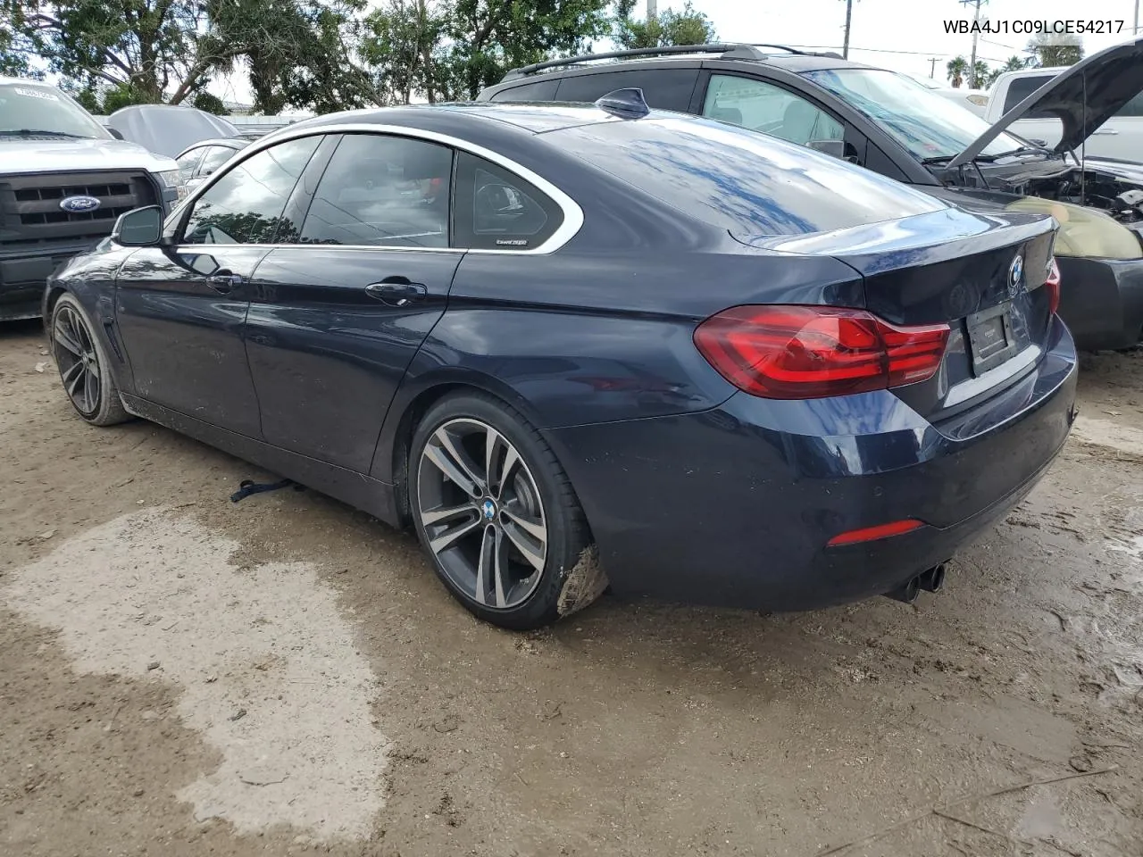 2020 BMW 430I Gran Coupe VIN: WBA4J1C09LCE54217 Lot: 74073904