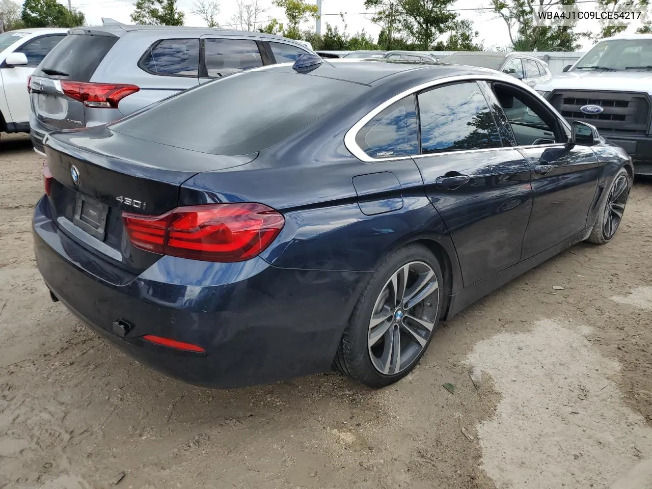 2020 BMW 430I Gran Coupe VIN: WBA4J1C09LCE54217 Lot: 74073904