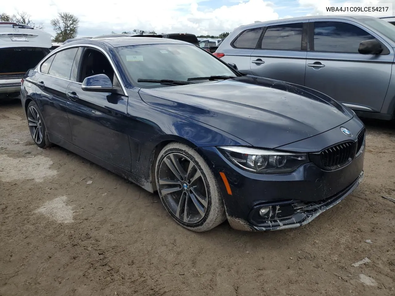 2020 BMW 430I Gran Coupe VIN: WBA4J1C09LCE54217 Lot: 74073904