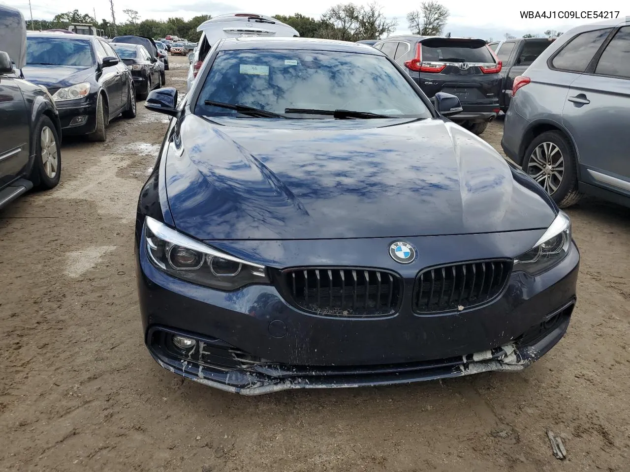 2020 BMW 430I Gran Coupe VIN: WBA4J1C09LCE54217 Lot: 74073904