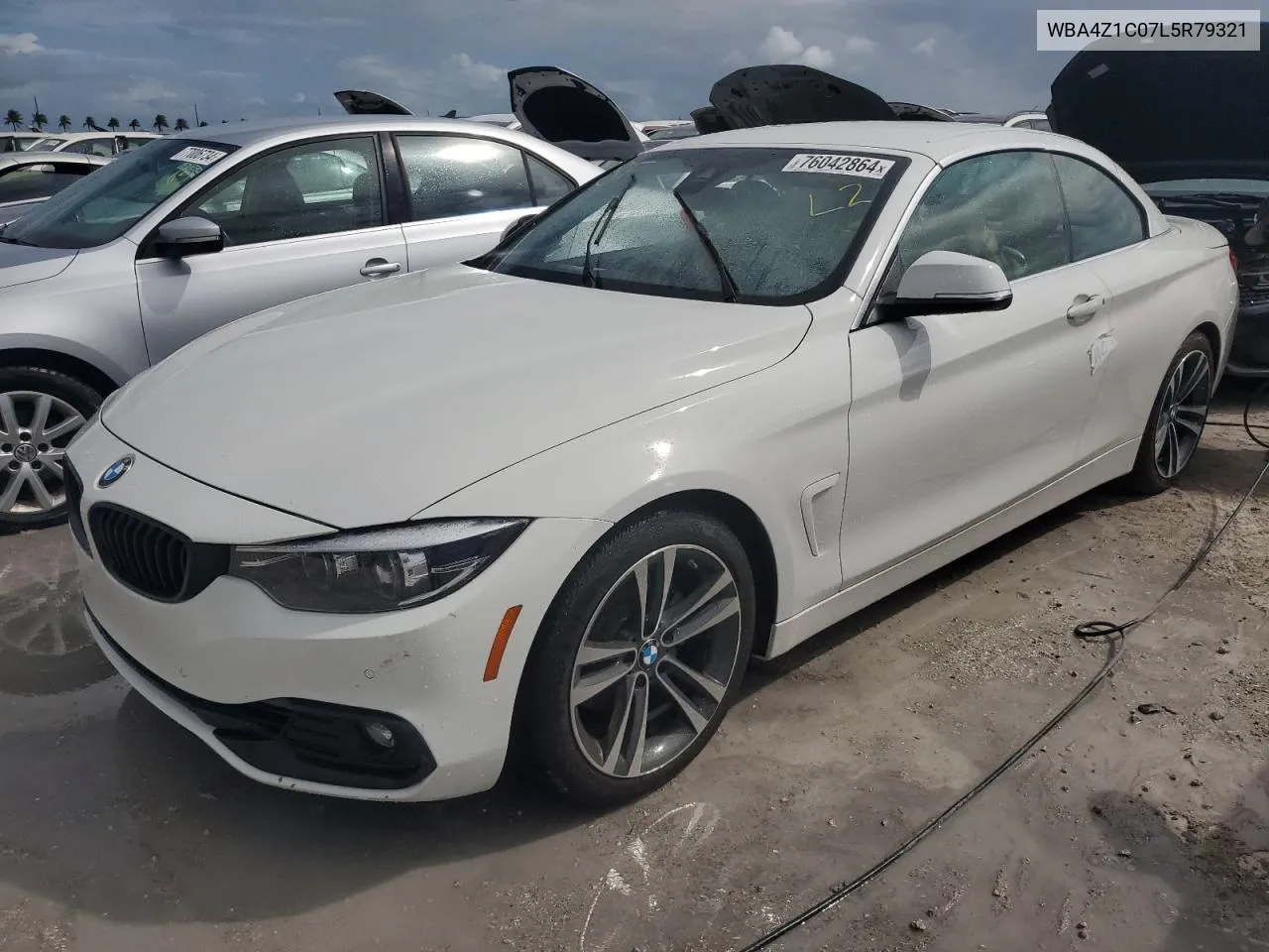 2020 BMW 430I VIN: WBA4Z1C07L5R79321 Lot: 76042864