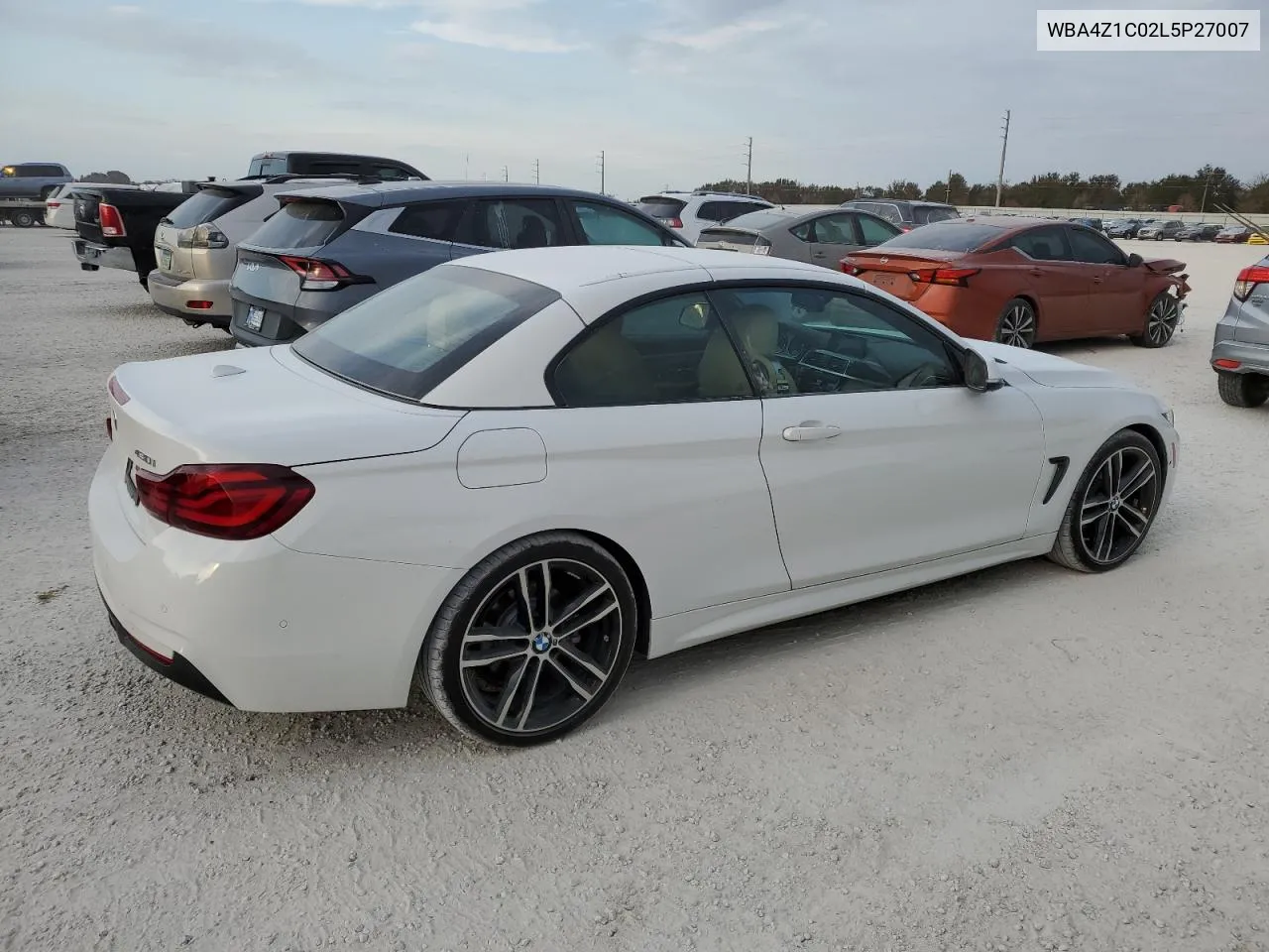 2020 BMW 430I VIN: WBA4Z1C02L5P27007 Lot: 76509084