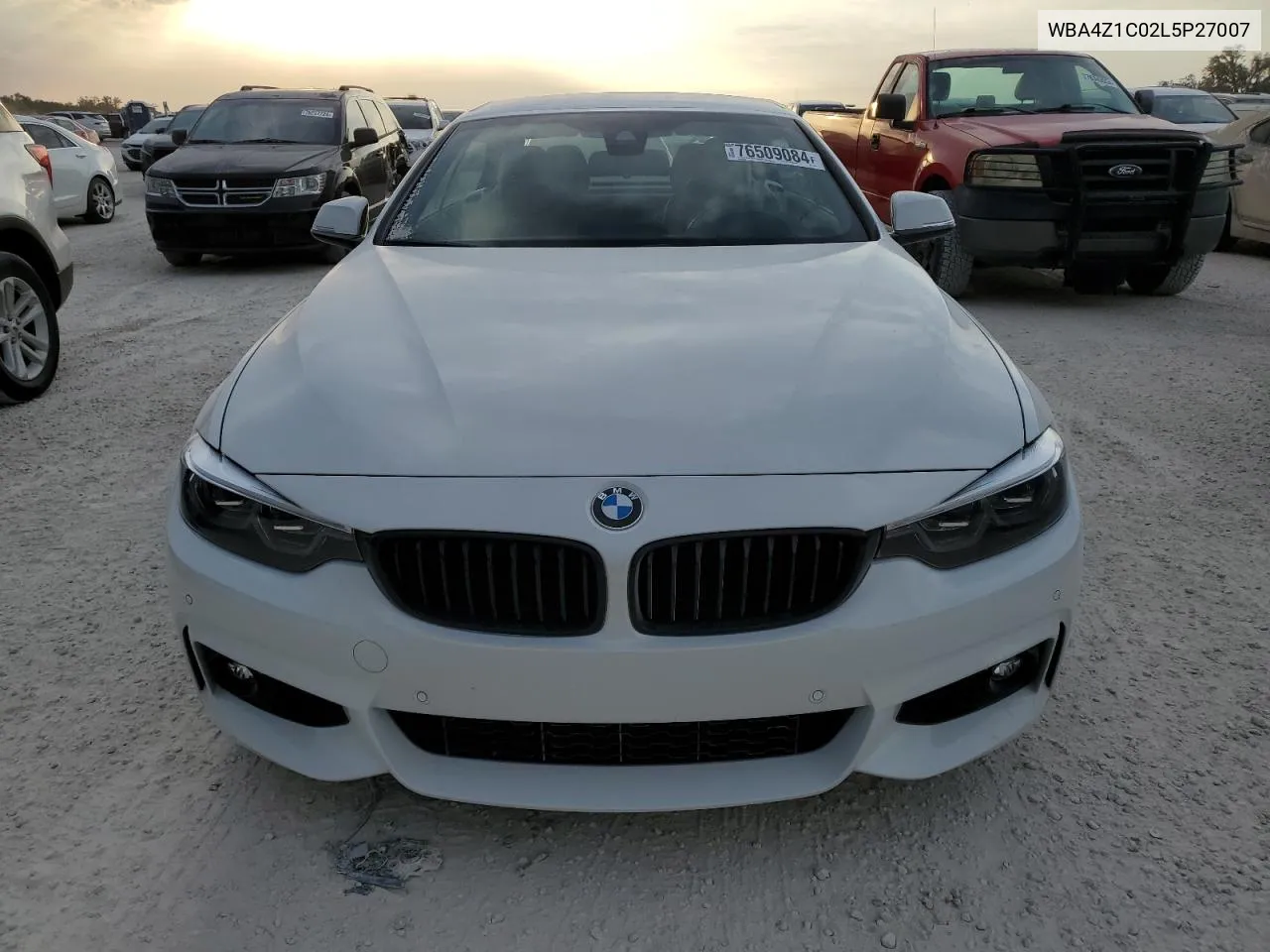 2020 BMW 430I VIN: WBA4Z1C02L5P27007 Lot: 76509084