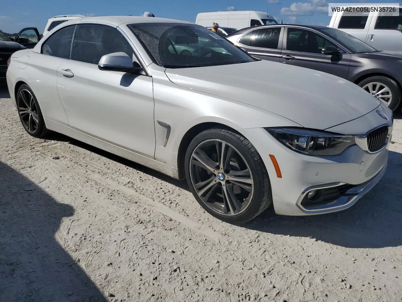 2020 BMW 430I VIN: WBA4Z1C05L5N35726 Lot: 77075354