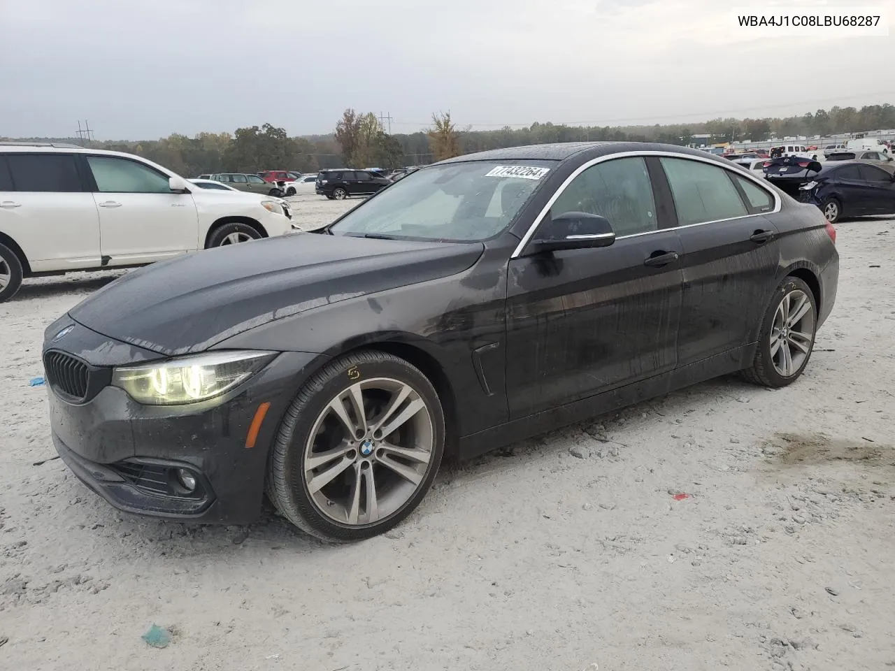 2020 BMW 430I Gran Coupe VIN: WBA4J1C08LBU68287 Lot: 77432264