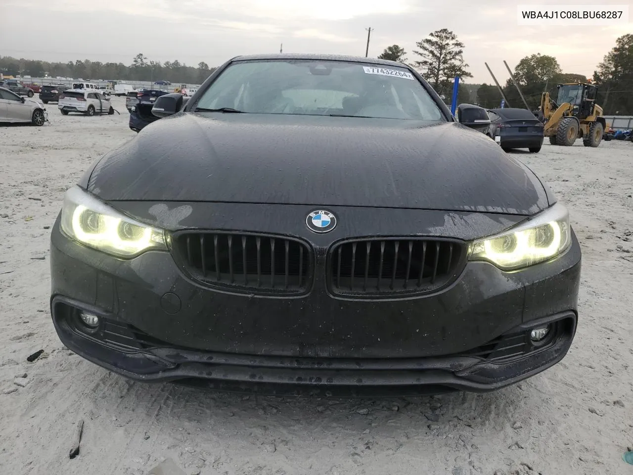 2020 BMW 430I Gran Coupe VIN: WBA4J1C08LBU68287 Lot: 77432264