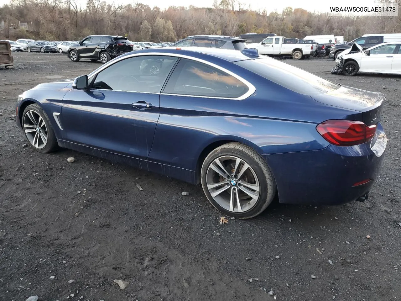 2020 BMW 430Xi VIN: WBA4W5C05LAE51478 Lot: 79274184