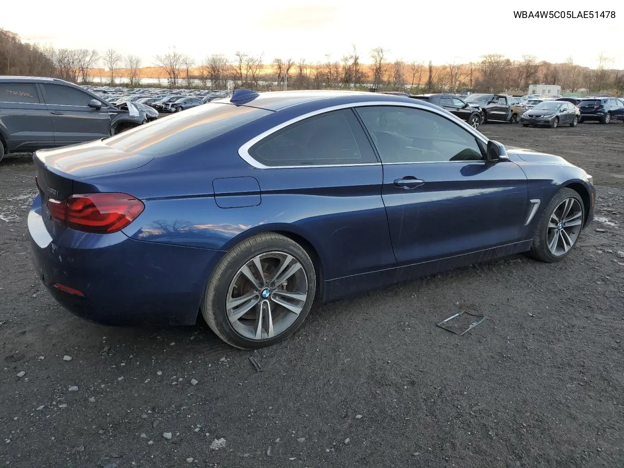 2020 BMW 430Xi VIN: WBA4W5C05LAE51478 Lot: 79274184