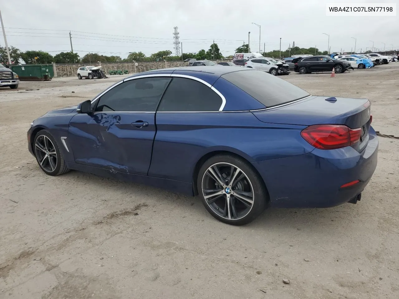 2020 BMW 430I VIN: WBA4Z1C07L5N77198 Lot: 79662654