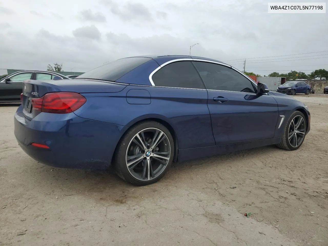 2020 BMW 430I VIN: WBA4Z1C07L5N77198 Lot: 79662654