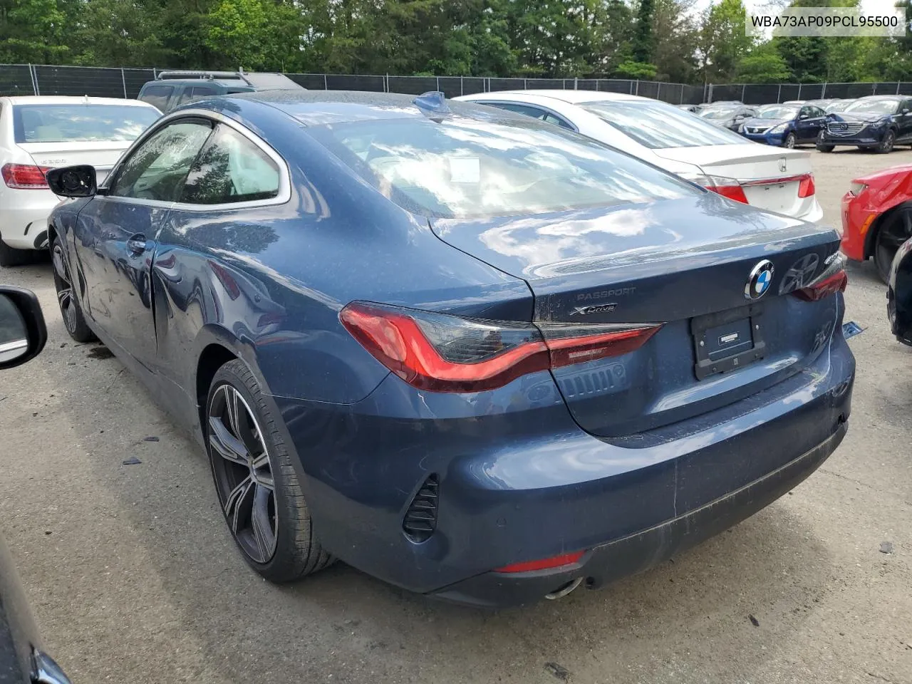 2023 BMW 430Xi VIN: WBA73AP09PCL95500 Lot: 58724574