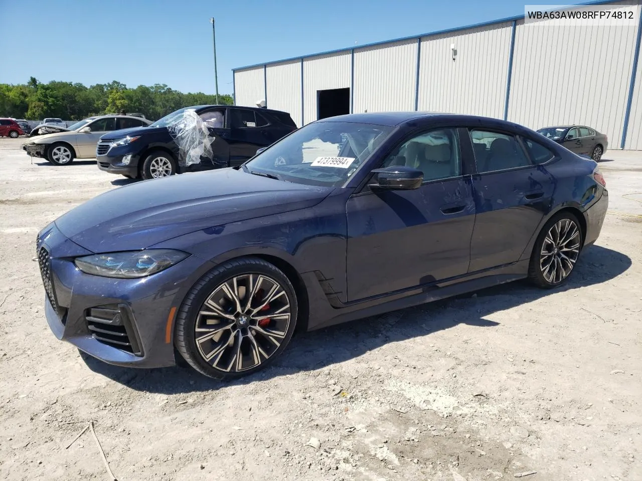 2024 BMW M440I Gran Coupe VIN: WBA63AW08RFP74812 Lot: 47379994