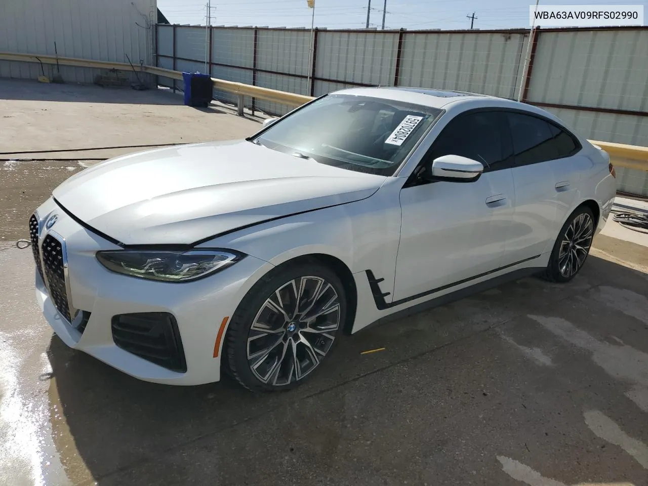 2024 BMW 430I Gran Coupe VIN: WBA63AV09RFS02990 Lot: 59702804