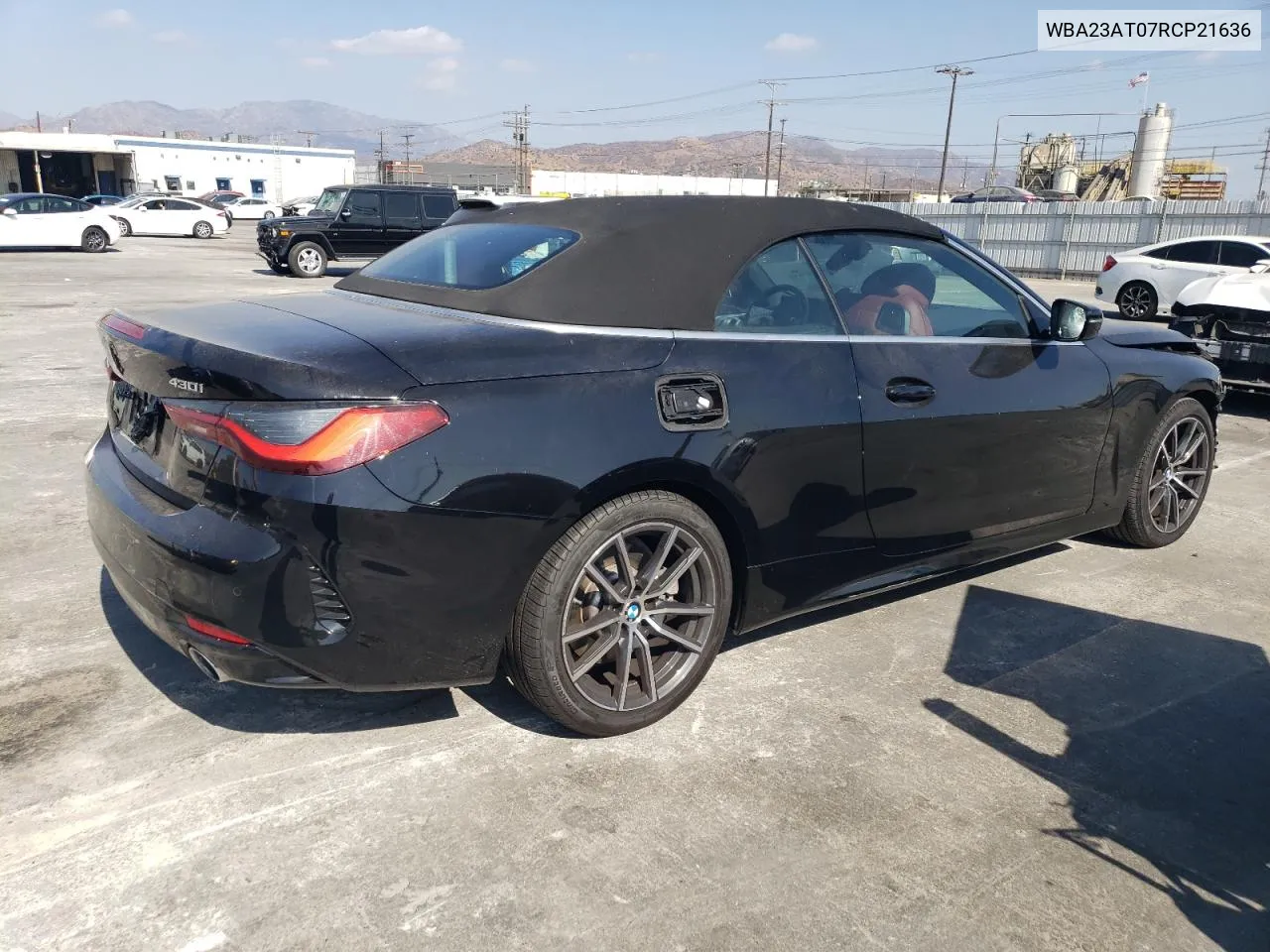 2024 BMW 430I VIN: WBA23AT07RCP21636 Lot: 71744614