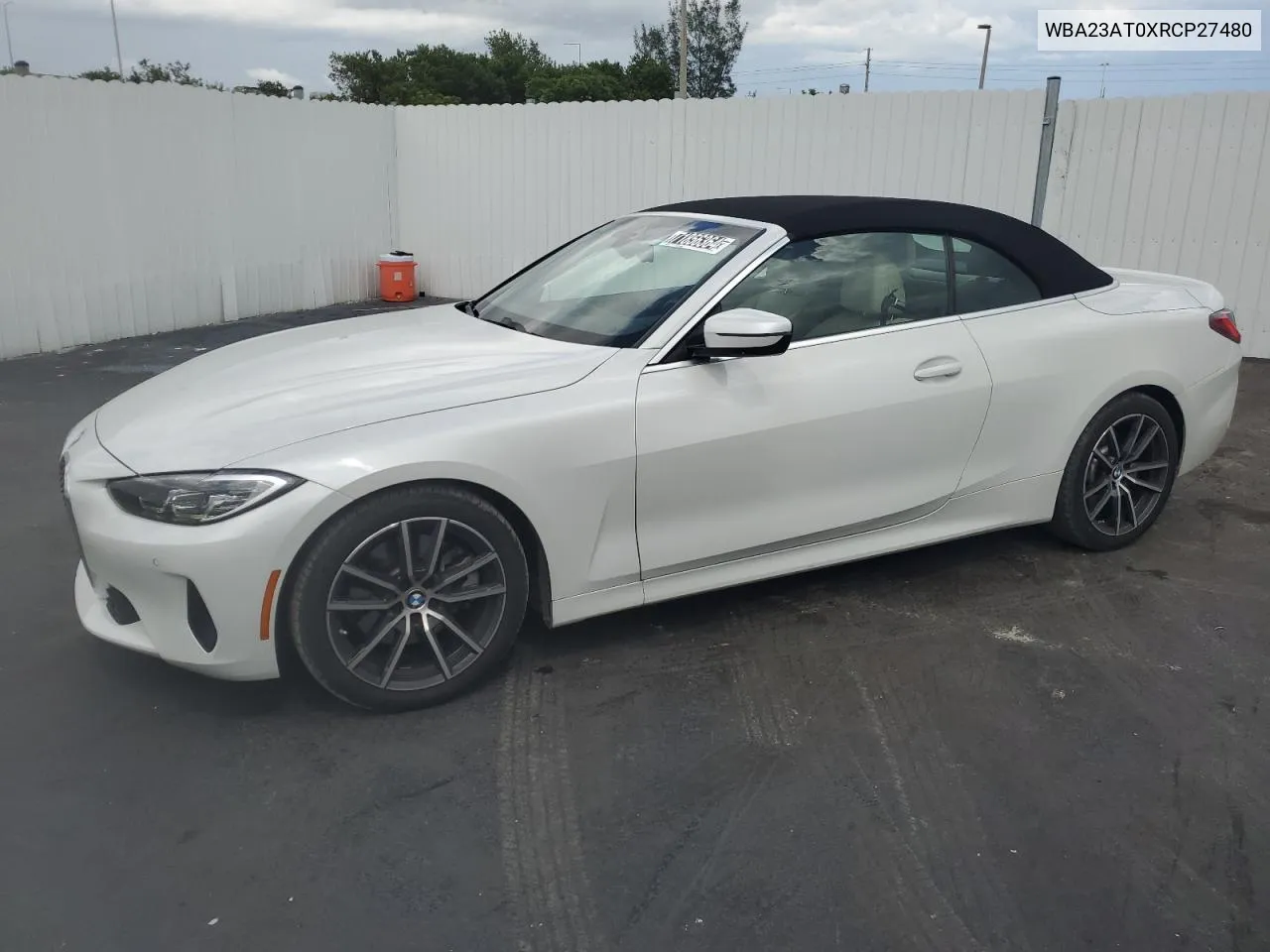 2024 BMW 430I VIN: WBA23AT0XRCP27480 Lot: 71856364