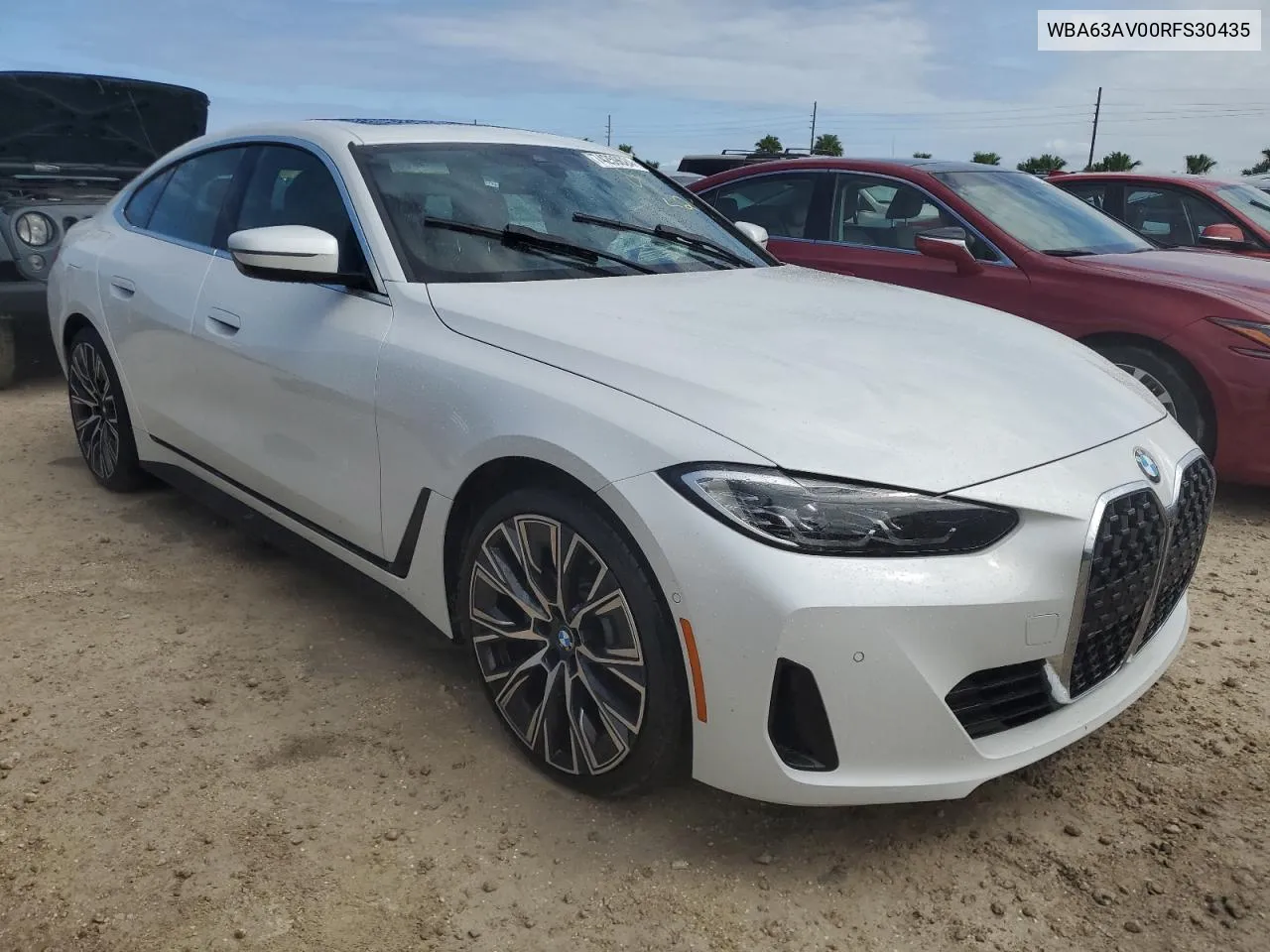 2024 BMW 430I Gran Coupe VIN: WBA63AV00RFS30435 Lot: 74259624