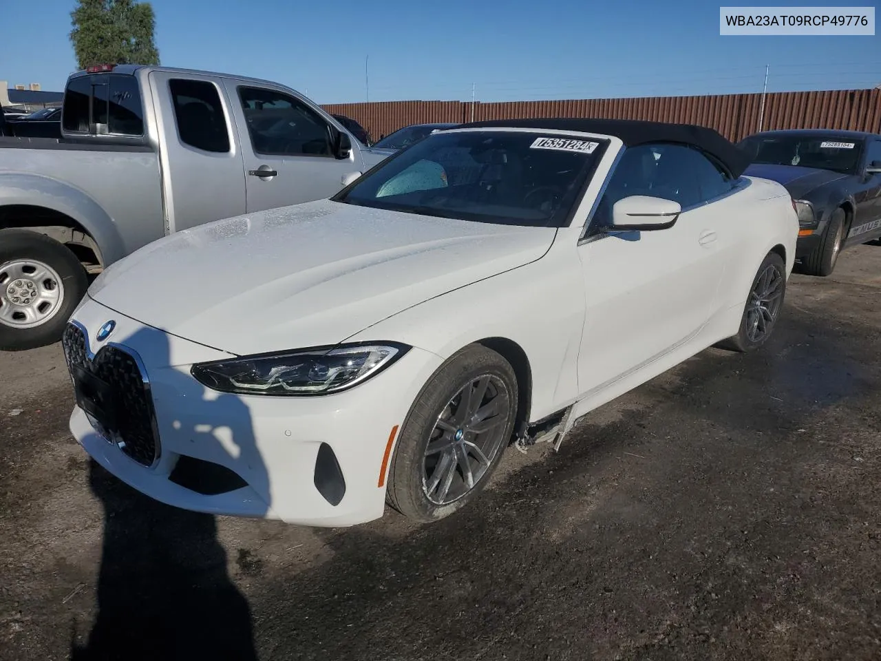 2024 BMW 430I VIN: WBA23AT09RCP49776 Lot: 75351284