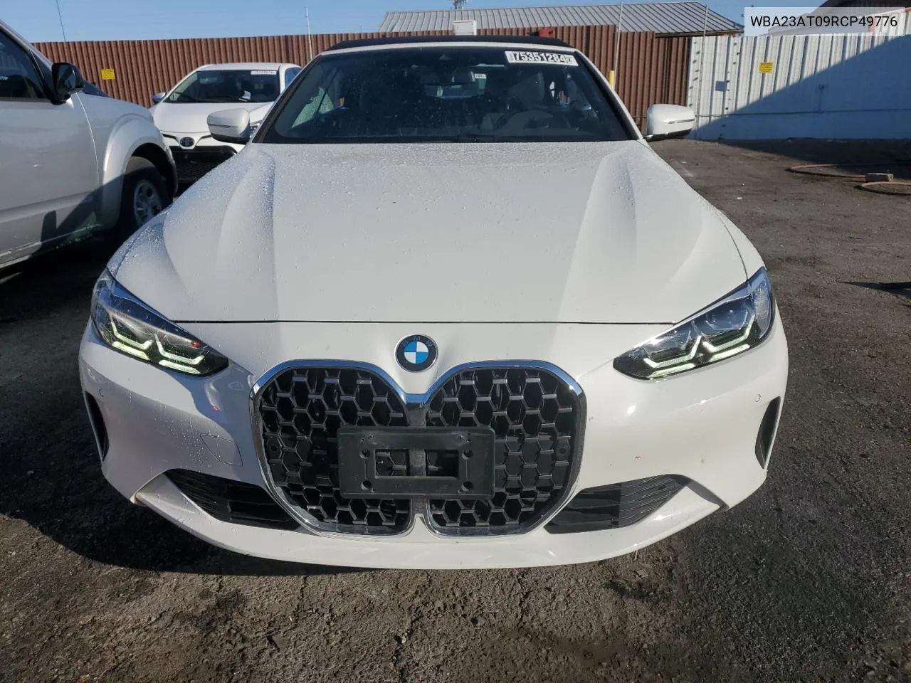 2024 BMW 430I VIN: WBA23AT09RCP49776 Lot: 75351284