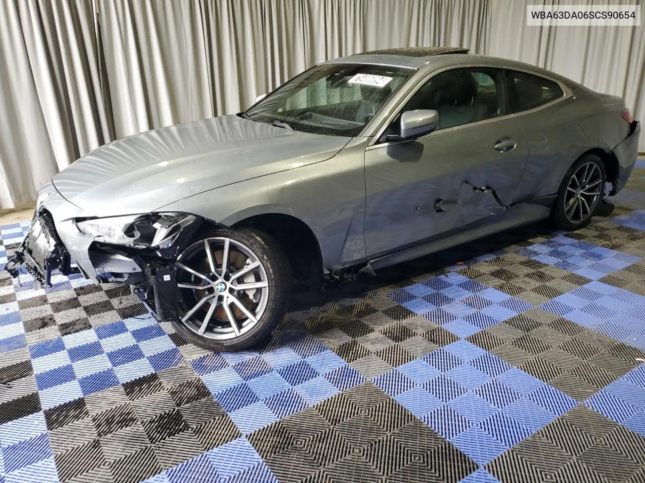 2025 BMW 430Xi VIN: WBA63DA06SCS90654 Lot: 75486094