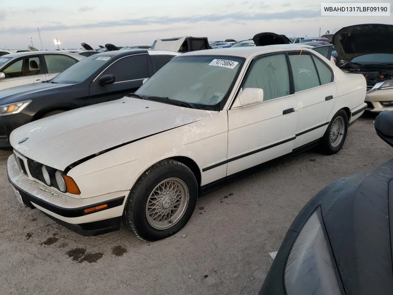 1990 BMW 535 I VIN: WBAHD1317LBF09190 Lot: 74775864