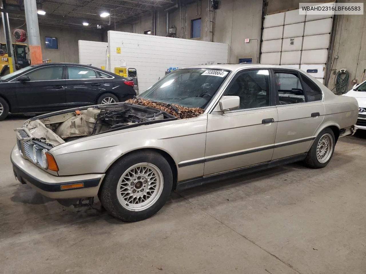 1990 BMW 535 I Automatic VIN: WBAHD2316LBF66583 Lot: 79308664